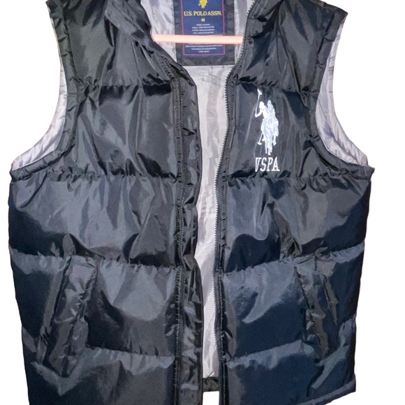 U.S. Polo Assn. Other - SOLD! US Polo Assn Zip Puffer Vest Size Medium